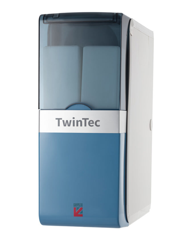 PureTwin Dwucylindrowy (nieelektryczny) Zmiękczacz Wody TwinTec Cobalt