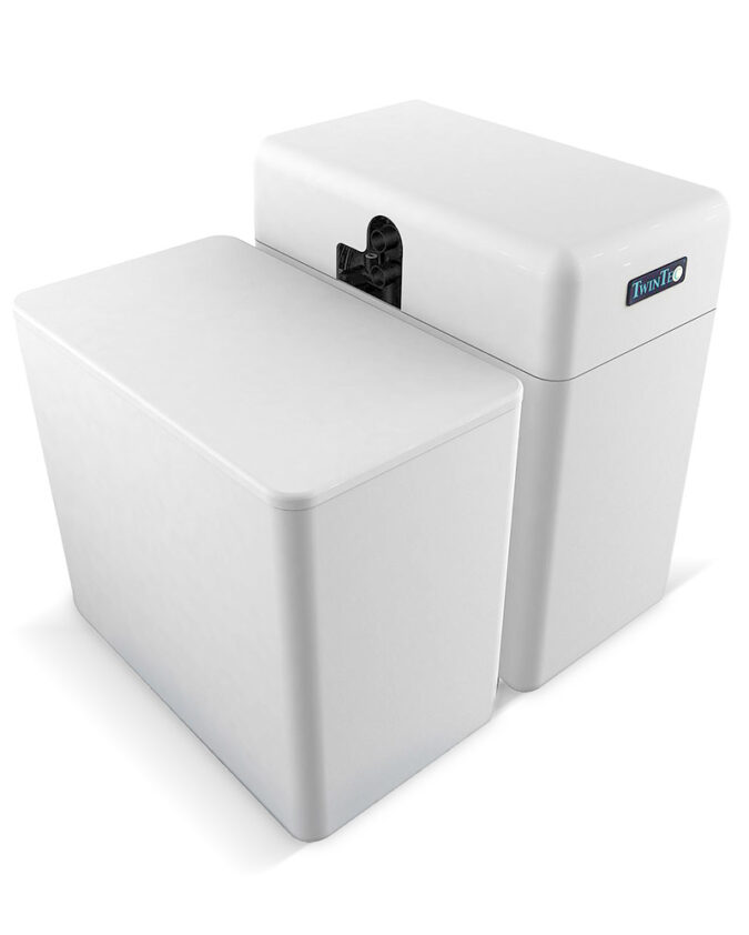 PureTwin Dwucylindrowy (nieelektryczny) Zmiękczacz Wody TwinTec XL