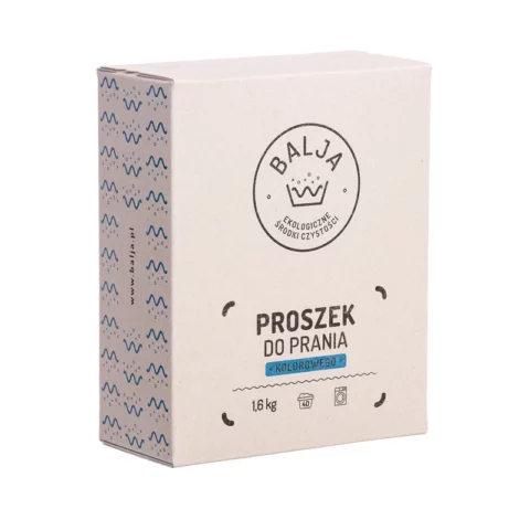 Ekologiczny proszek do prania kolorowego